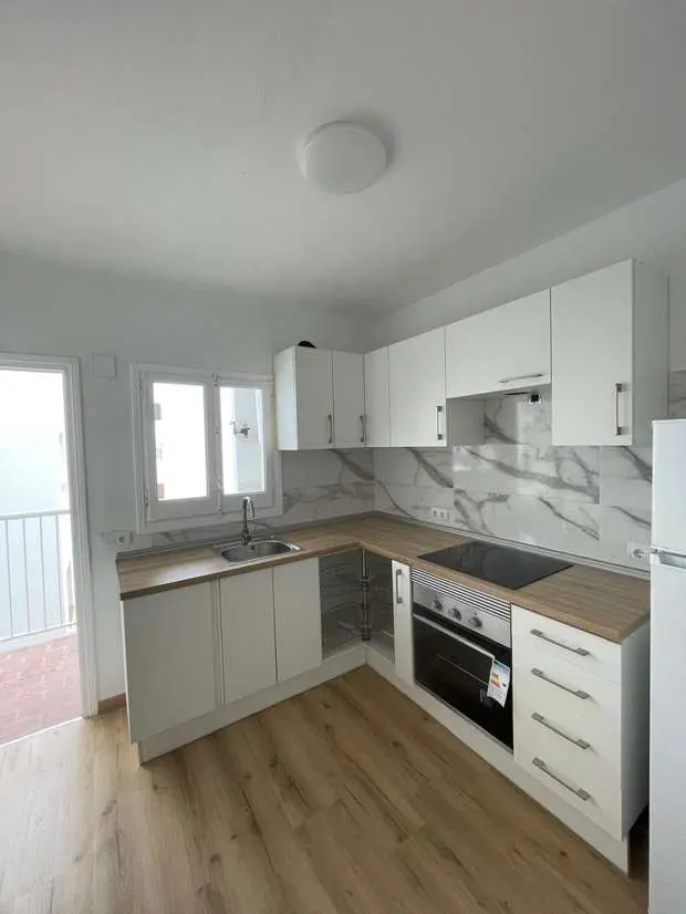 Cocina terminada, después de la reforma